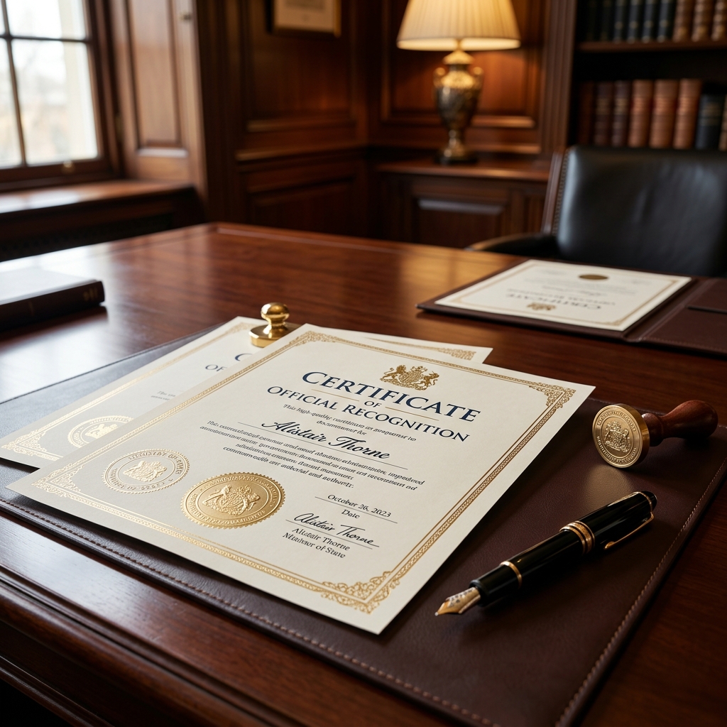 Trámites Legales y Certificados